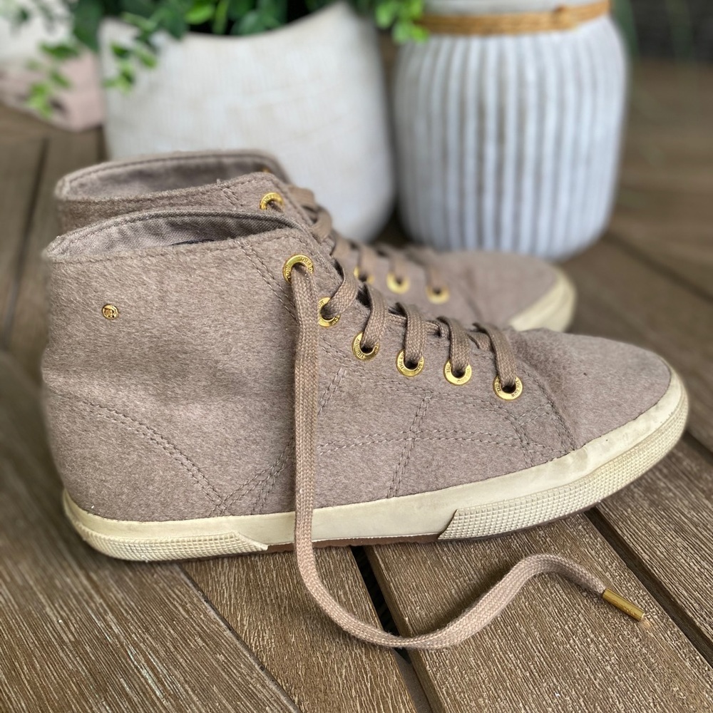 (Sold) Superga for The Row Cashmere High-Top - Picture 4 of 8